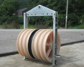 660 mm großer Durchmesser Nylon-Schaufeln gebündelt Pulley Leiter Pulley Stringing Block
