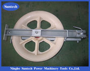 508 mm 40 kN einzelne Nylon-Drahtzugblöcke Leiter-Aufreihblöcke
