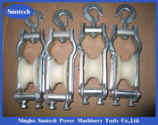 Sitzende und hängende Art SHCN-Reihen-einzelner Nylonantriebsscheiben-Leiter Stringing Block