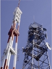 Gitter-Telekommunikations-Stahlturm HDG 75ft