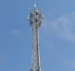 Galvanisierte ASTM A123 vergittern Röhrenwinkeleisen-Telekommunikation hochragen