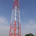 Stahlturm Sst eckiger Telekommunikations-10meter galvanisiert mit Luftfahrt-Licht