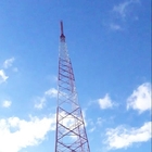 Eckige 100m Telekommunikations-Stahlturm Fernsehen mit dem heißen Bad galvanisiert