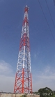 Telekommunikations-Stahlturm eckiges galvanisiertes Sst 49m 3leg 4leg