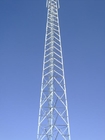 Röhrentelekommunikations-Stahlturm-heißes Bad galvanisierte Q355