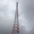 Mit Beinen versehene Projekt-Telekommunikations-Stahlturm des Standort-4 mit Klammer