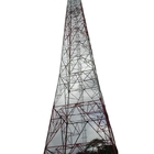 Mit Beinen versehene Projekt-Telekommunikations-Stahlturm des Standort-4 mit Klammer