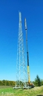 Material des Antennen-Gitter-Telekommunikations-Stahlturm-Q255