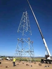 Gitter-Stahlturm-Fernleitung elektrisch für Standort-Projekt