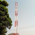 Galvanisierte heißes Bad Q235 Stahlturm für Telekommunikation RDU RDS