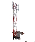 Galvanisierte Stahldachspitzen-Turm Q345 Q235 für Telekommunikations-heißes Bad