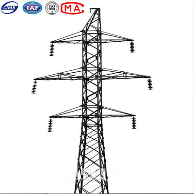 elektrische Türme der obenliegenden Fernleitungs-11kv Stahl-Q235B