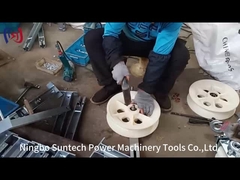 Kundenspezifische Kabelverlegerolle aus strapazierfähigem Nylon-Scheibenrad