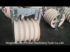 660mm Nylone Garben-Pilot Wire Rope Condutor, das Flaschenzug-Block aufreiht