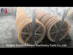 916 mm ACSR MC Nylonleiter-Drahtseil-Besaitungsrollenblöcke