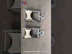 80mm Luftkabelader-Pulley Stringing Roller-Block für obenliegende Linie