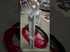 Einzelner Nylonrad-Leiter Pulley Stringing Blocks für Fernleitung