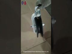 Oberleitungs-Rundriemen-Niederhalter-Drahtseil-Aufreihblock