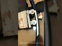 Dreifache 10KN-Eckrollen für Kabel zur Anbau von Übertragungsleitungen