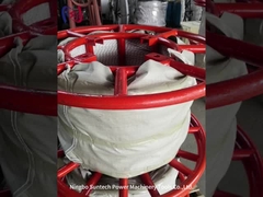 92.5kN 10mm Druckdichtes isoliertes Nylondrahtseil