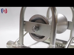 Schlagfestes unterirdisches Kabelziehgeroll mit Nylon-Aluminium-Schaufel