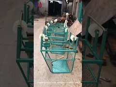 Vier Bündel Leiter Oberleitung Fahrrad Überholung Fahrzeug Inspektionswagen