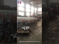 Ein-Schaufel-Tower-Erektionswerkzeuge, Stahlpulley-Block für das Heben