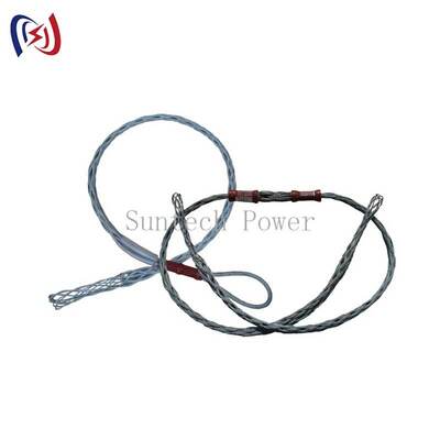Qualität  High Tensile Steel Conductor Mesh Sock Joints for Uniform Pressure Distribution and Temporary Dead-End Applications Fabrik