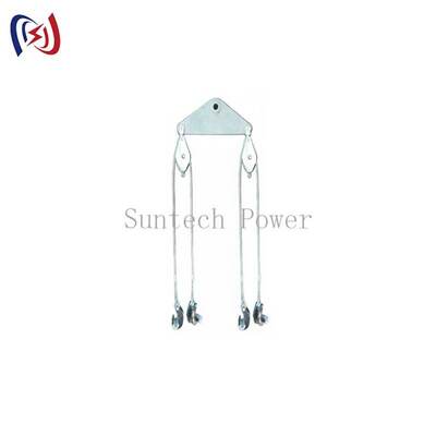 Qualität  ST Series Multiple Bundle Conductor Lifter for 2-8 Conductors with 24-320KN Rated Load and Aluminum Alloy Frame Fabrik