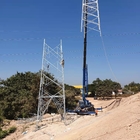 132KV Hochspannungsleitung HDG vergittern Stahlturm