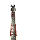 Galvanisierte eckige 60m Stahlgittermast-Telekommunikation Sst 33KV