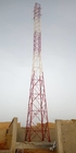 Fernleitungs-polygonale Telekommunikations-Stahlturm-Gitter-Struktur Q345B