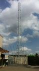 Winkel-polygonale Telekommunikations-Stahlturm mit Klammer und HDG-Zusätzen
