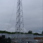 Telekommunikations-Stahlturm mit in Verbindung stehende Zusatz-heißem Bad galvanisierte