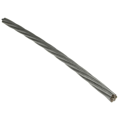 Obenliegende bloße Aluminiumleiter-Electric Galvanized Steel-Drahtlitze
