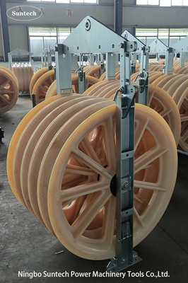 1160 mm Großdurchmesser Leiterkabel Ziehschraube Stringing Block MC Nylon Block