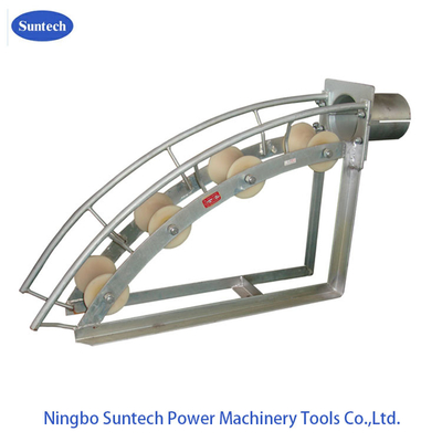 Nylonder garben-150mm SHL150C Rollen-Abweiser-Rolle Kabel-Rollen-des Flaschenzug-drei