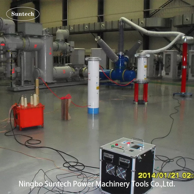 Portable AC Resonant Test System für 132KV GIS Test mit 60 Minuten Arbeitszyklus
