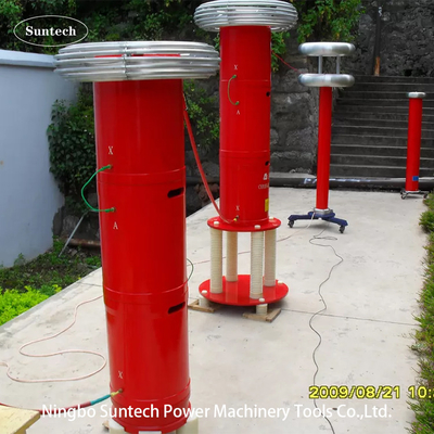 Portable AC Resonant Test System für 132KV GIS Test mit 60 Minuten Arbeitszyklus