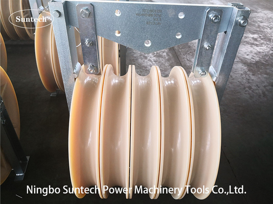 660mm Lux obenliegende Nylonlinie Kabelader Stringing Blocks Pulley