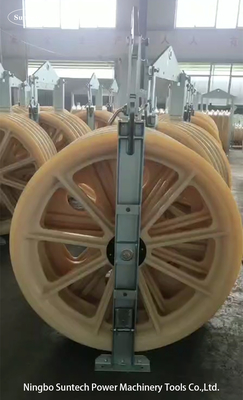 Bündelter Aluminiumleiter-Rolleeblock für 220-KV-Übertragungsleitungen