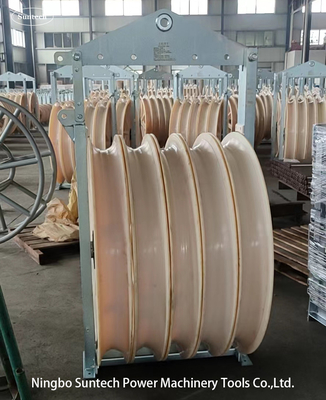 Bündelter Aluminiumleiter-Rolleeblock für 220-KV-Übertragungsleitungen