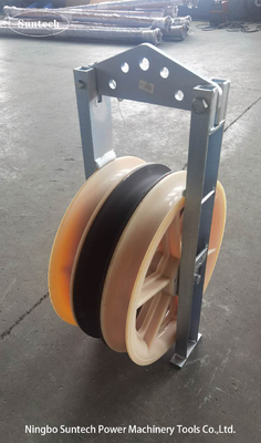 Oberleitungsleiter-Besaitungsausrüstung Nylon-Scheiben-Besaitungsblöcke