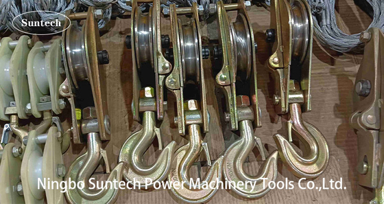 Anschlüsse von Leitungsnetzsocken Stringing-Tools für Übertragungsleitungen