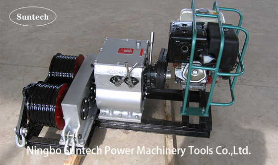 SQY5C-Doppelt-Trommel-Dieselmotor-Seilwinde-Abziehvorrichtung 5 Ton In Power Construction