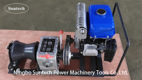 3 Ton Pulling Hoist Cable Winch Abziehvorrichtung klein mit Yamaha-Benzinmotor