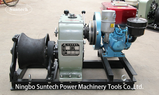 Treibstoff gefahren 5 Ton High Speed Winch/benzinbetriebener tragbarer Winden-Handkurbel
