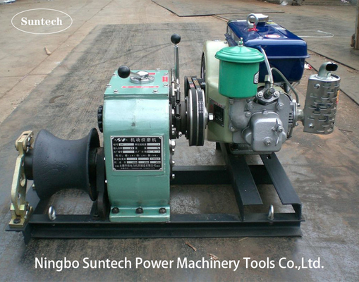 Leichtgewichtler 1 Ton Cable Winch Puller 10KN, der Kraft-Hochleistung zieht
