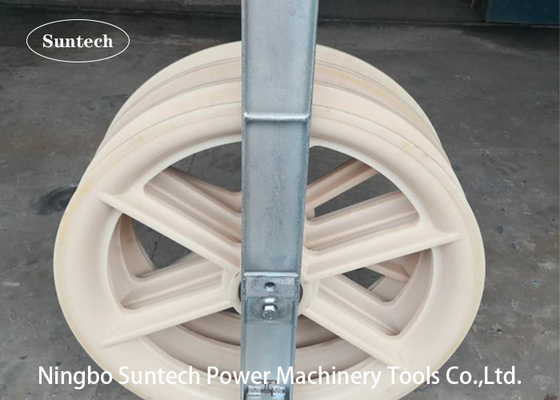822 mm MC-Nylon-Drahtleiter-Besaitungsrollenblöcke