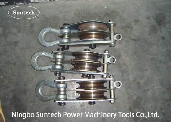 Doppelt-Antriebsscheiben-Hebegeschirr-Leiter Stringing Tools 30KN 100KN